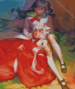 Aesthetic Inuyasha And Kagome Diamond Painting