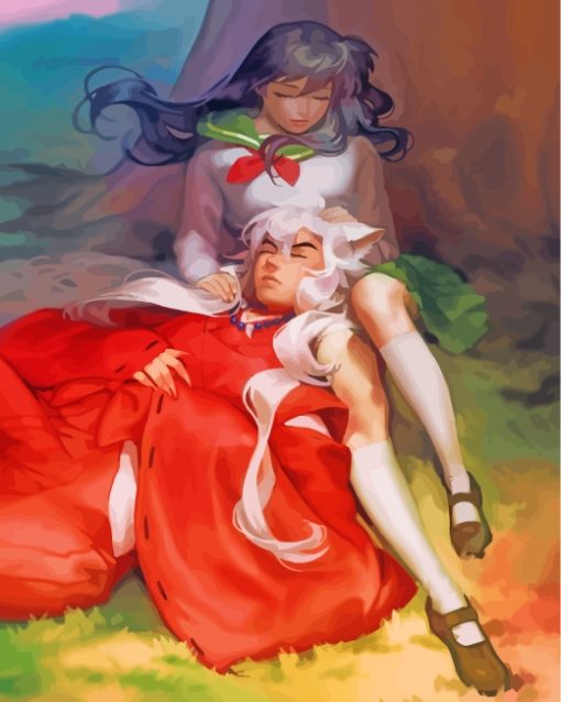 Aesthetic Inuyasha And Kagome Diamond Painting