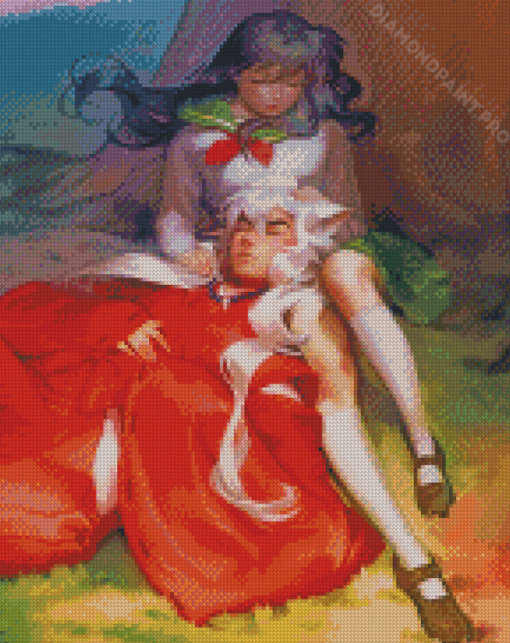 Aesthetic Inuyasha And Kagome Diamond Painting