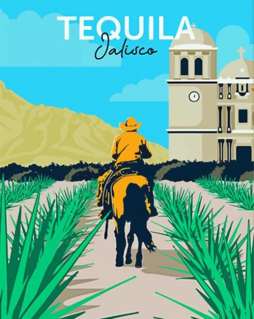 Aesthetic Jalisco Poster Diamond Painting