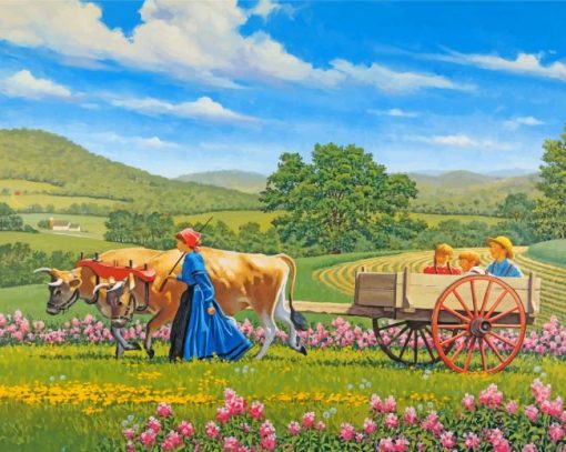 Country Life John Sloane Diamond Painting