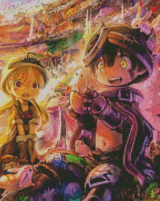 Cute Made In Abyss Anime Diamond Painting