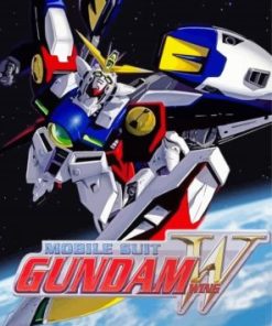 Gundam Wing Anime Poster Diamond Painting