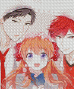 Monthly Girls Nozaki Kun Anime Characters Diamond Painting