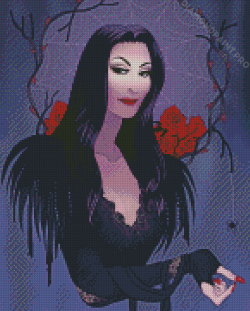 Morticia Ar Diamond Painting