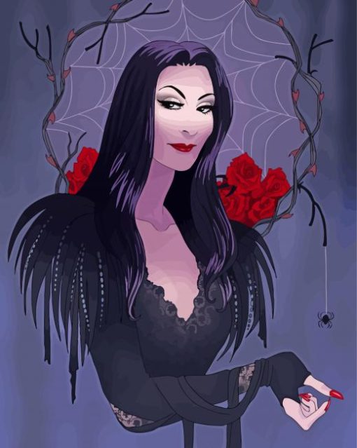 Morticia Ar Diamond Painting