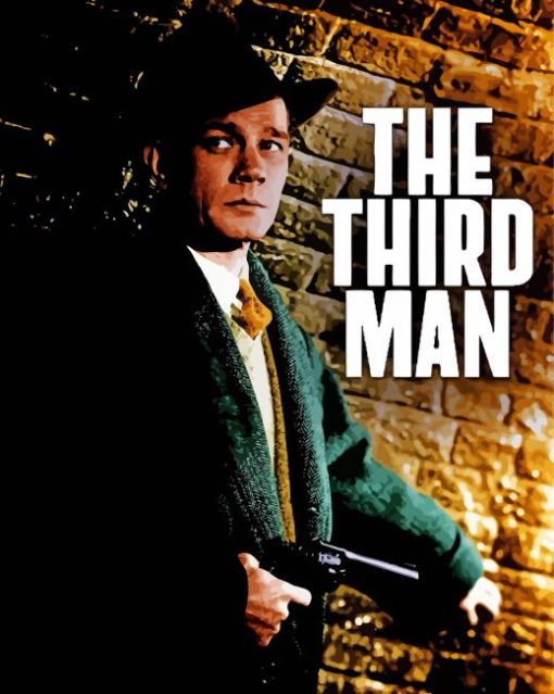 The Third Man Movie Poster Diamond Painting