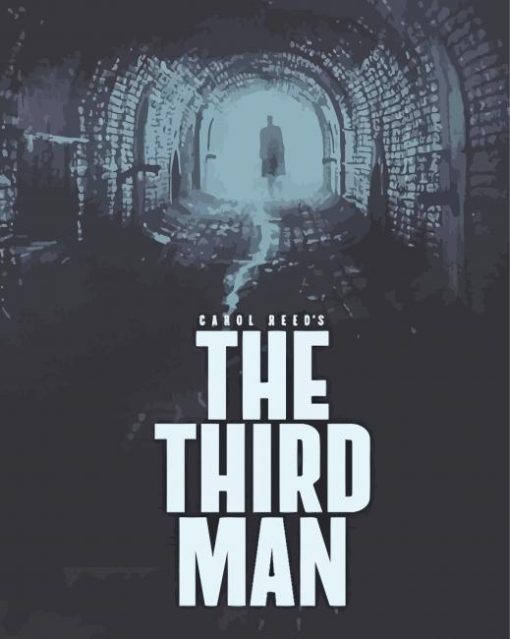 The Third Man Poster Diamond Painting