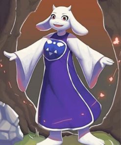 Toriel Video Game Character Diamond Painting