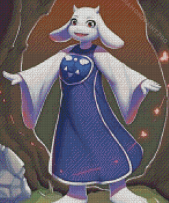Toriel Video Game Character Diamond Painting