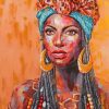 Afrikaans Vrouw Diamond Painting