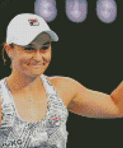 Ashleigh Barty Tennis Player Diamond Painting