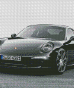 Black Porsche Diamond Painting
