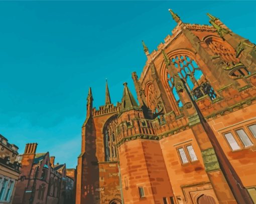 Coventry England Cathedral Diamond Painting
