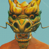 Dragon Mask Diamond Painting