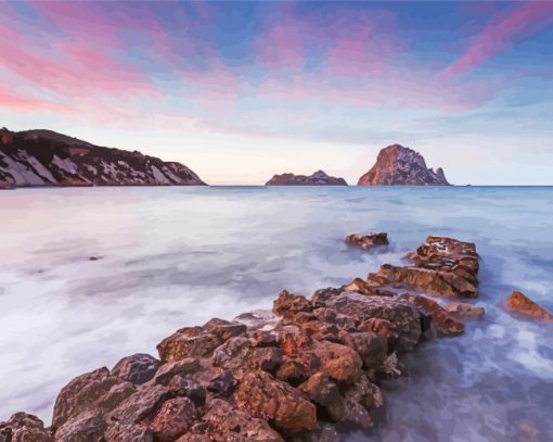 Es Vedra Island Diamond Painting