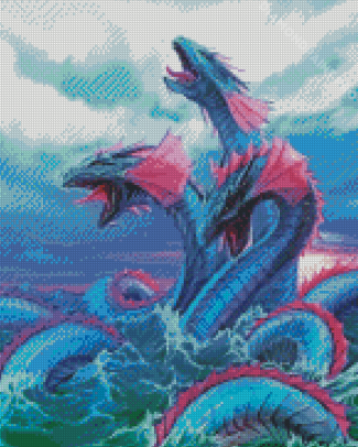 Fantasy Sea Monsters Diamond Painting