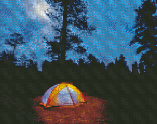 Forest And Camping Diamond Painting