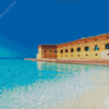 Fort Jefferson In Dry Tortugas Florida Diamond Painting