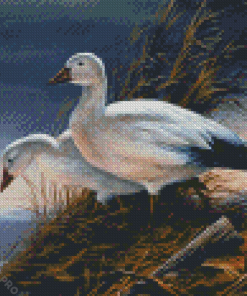 Goose Birds Diamond Painting