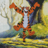 Happy Tigger Winnie The Pooh Diamond Painting