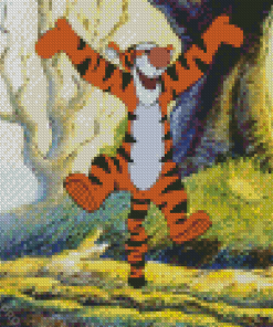 Happy Tigger Winnie The Pooh Diamond Painting