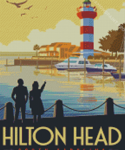 Hilton Head SC Poster Diamond Painting