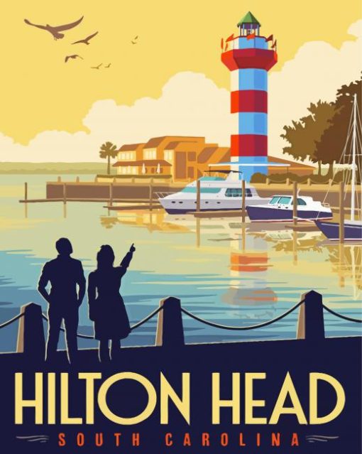 Hilton Head SC Poster Diamond Painting