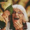 Laughing Old Woman Diamond Painting