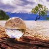 Lake Glass Globe Reflection Diamond Painting