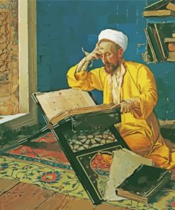 Muslim Reciting Quran Diamond Painting