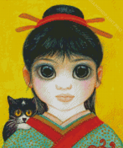 My Buddy By Margaret Keane Diamond Painting