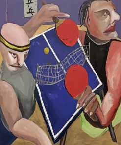 Ping Pong Tennis Table Diamond Painting