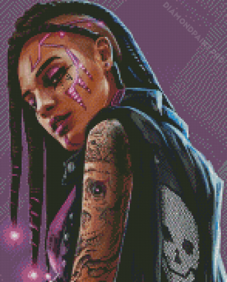 Punk Girl Diamond Painting
