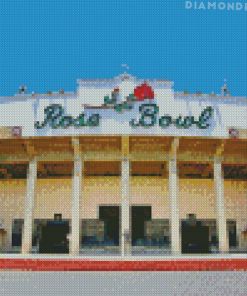 Rose Bowl Stadium Diamond Painting