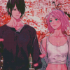 Sasuke X Sakura Anime Diamond Painting