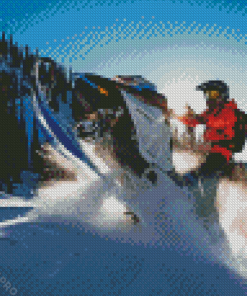 Ski Doo Rider Diamond Painting