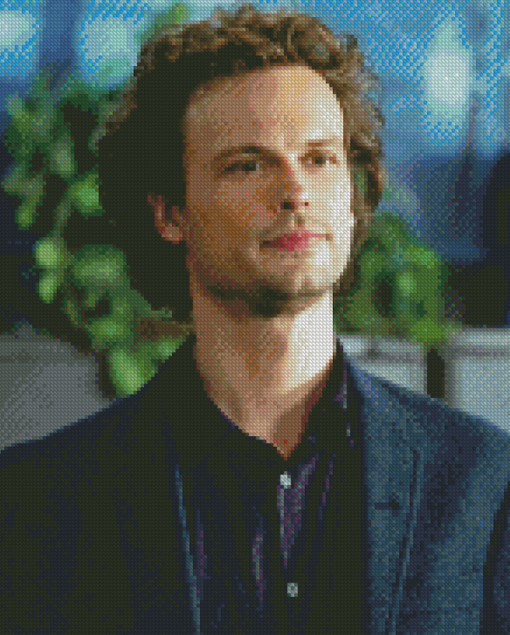 Spencer Reid Criminal Minds Diamond Painting