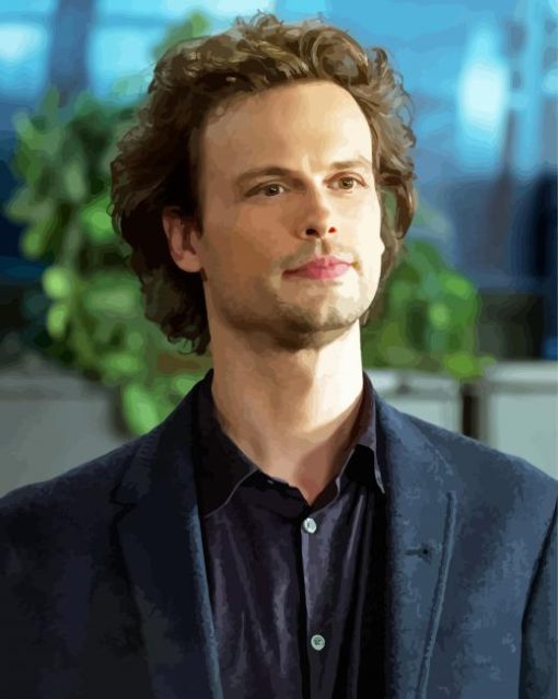 Spencer Reid Criminal Minds Diamond Painting