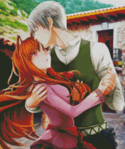 Spice And Wolf Holo And Kraf Lawrence Diamond Painting