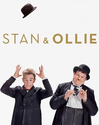 Stan And Ollie Poster Diamond Painting