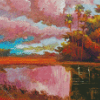 Sunrise On The Indian River By Willie Daniels Diamond Painting