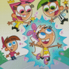 The Fairly OddParents Cartoon Diamond Painting