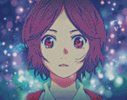 Tsubaki Crying Diamond Painting