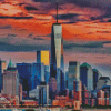 US New York World Trade Centre Diamond Painting