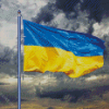 The Ukrainian Flag Diamond Painting