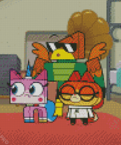 Unikitty Diamond Painting