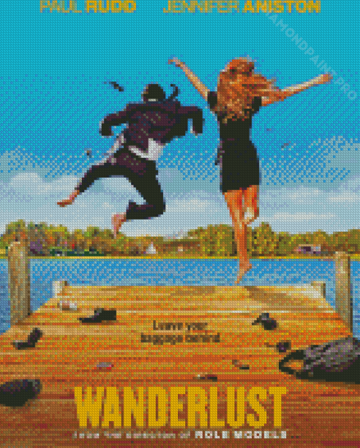 Wanderlust Poster Diamond Painting