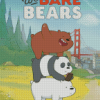 We Bare Bears Animation Poster Diamond Painting