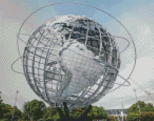 Worlds Fair Globe Diamond Painting